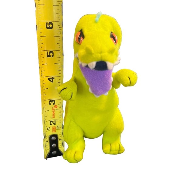 Vtg Reptar Plush Doll 6" Viacom 1998 Dinosaur Rugrats Playworks - Picture 3 of 6
